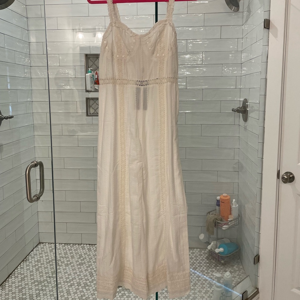 White jumpsuit from Show me Your MuMu